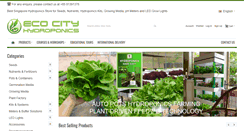 Desktop Screenshot of ecocityhydroponics.com